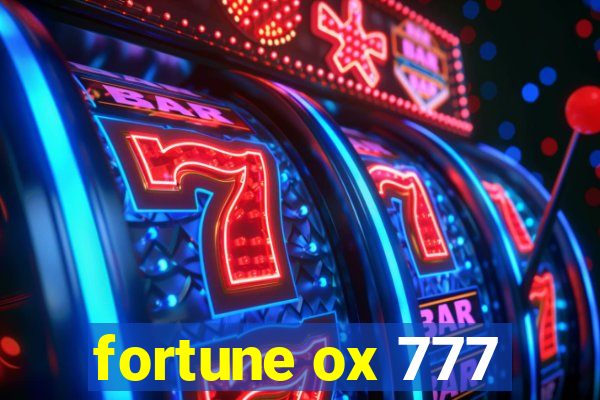 fortune ox 777